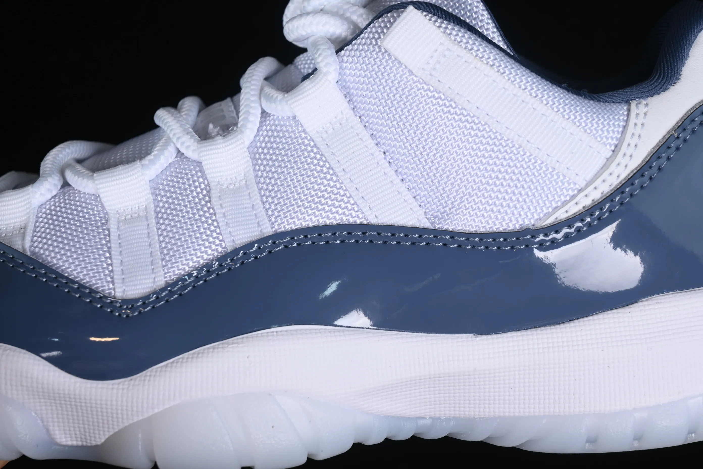 All categories Air Jordan Jordan series basketball shoes Air Jordan 11 F version Air Jordan 11 Low "Diffused Blue" AJ11 Joe 11 navy blue genuine carbon FV5104-104